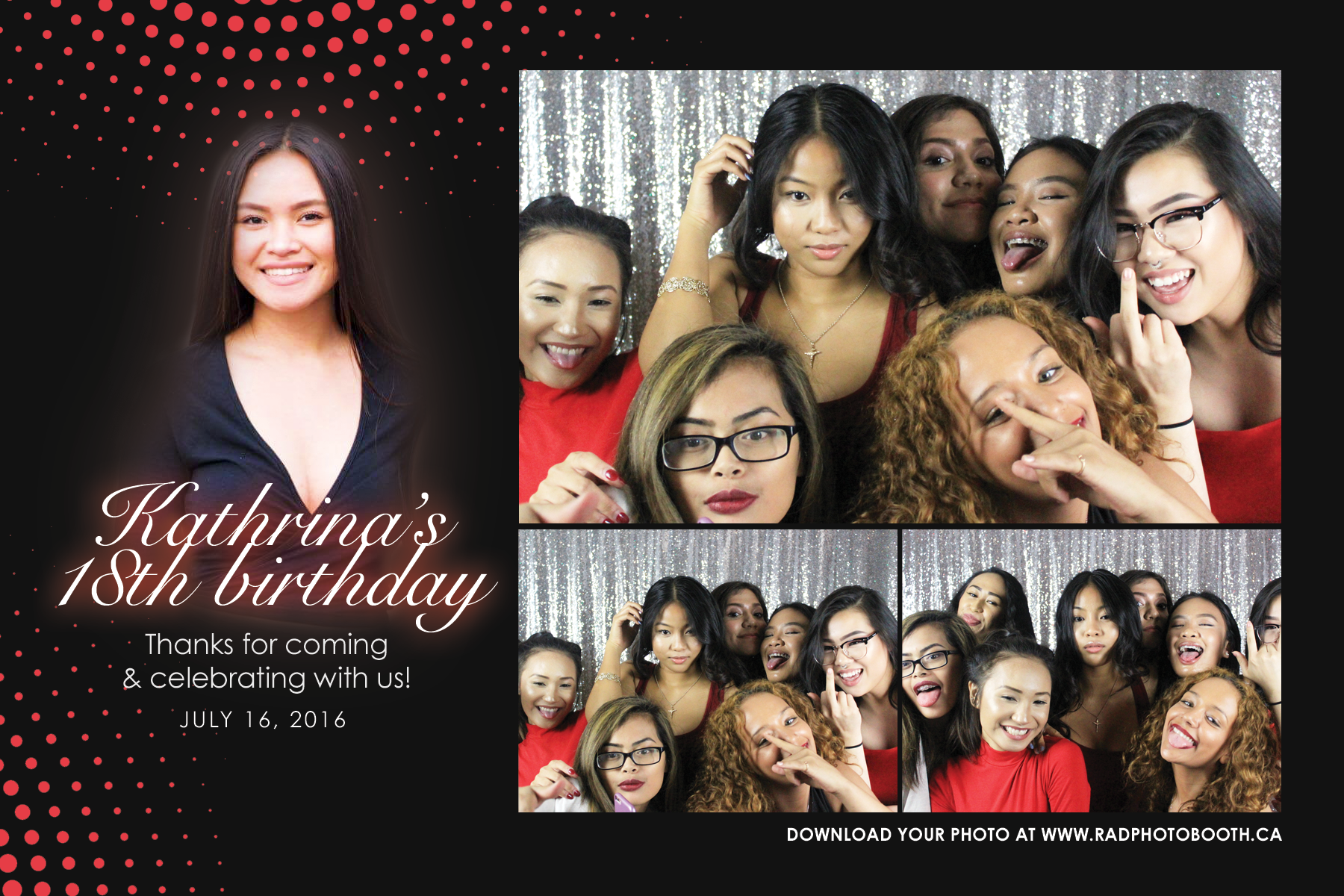 18th Birthday Debut Photo Booth